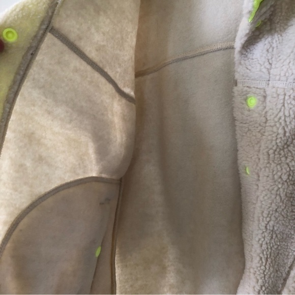 OLD navy sherpa teddy bomber fleece coat jacket - Picture 7 of 8